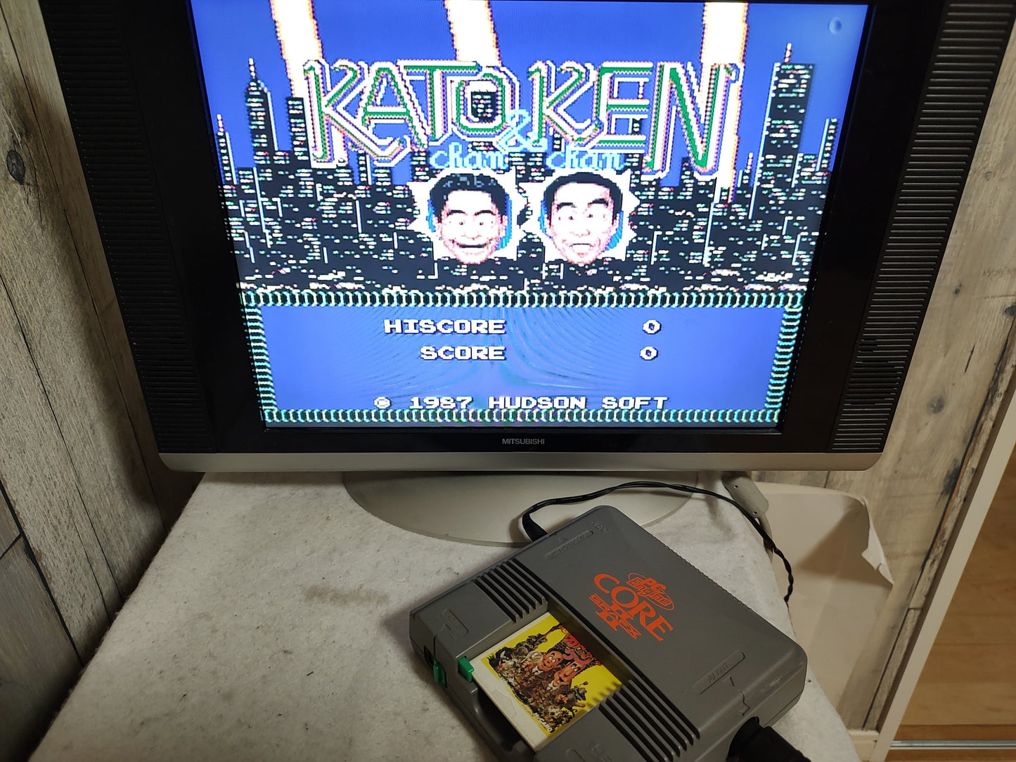 KATO chan & KEN chan (J.J. & Jeff) NEC PC Engine TurboGrafx-16 PCE game-g0921-