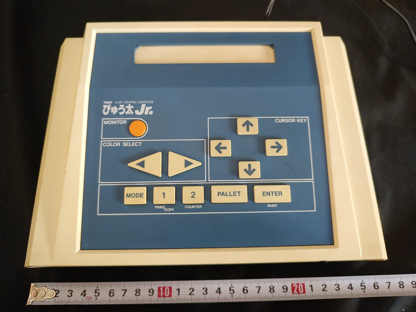 Vintage, Pyuta Tomy Tutor Jr. Console 16 Bit Graphics Japan w/Box set-g0926-