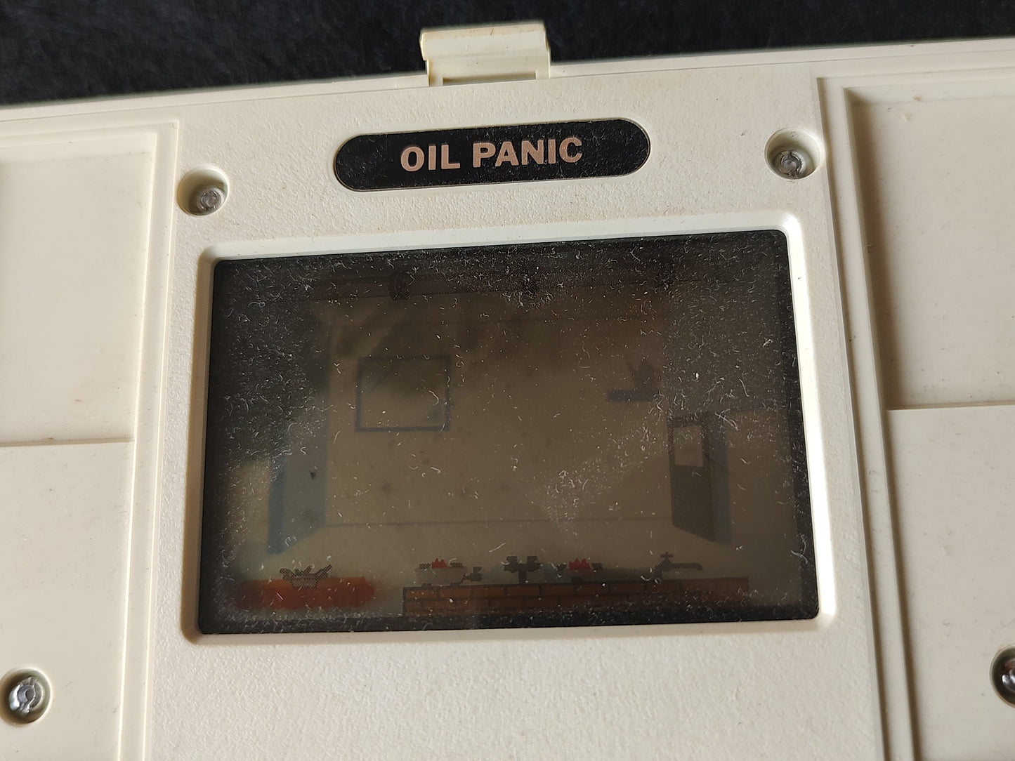 Junk, Broken Nintendo Game & Watch OIL PANIC, Micky Mouse, PARACHUTE set-g0928-