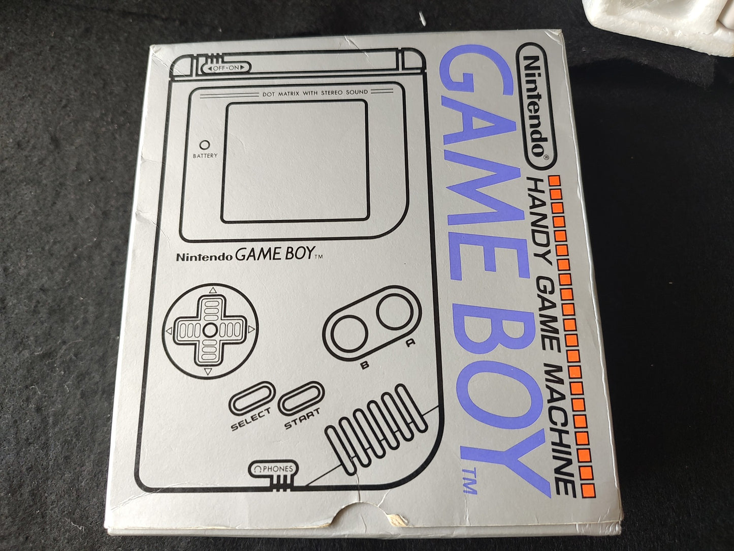 Nintendo Game boy Gray Color Console (DMG-001), W/Manual,Box set, working-g0928-