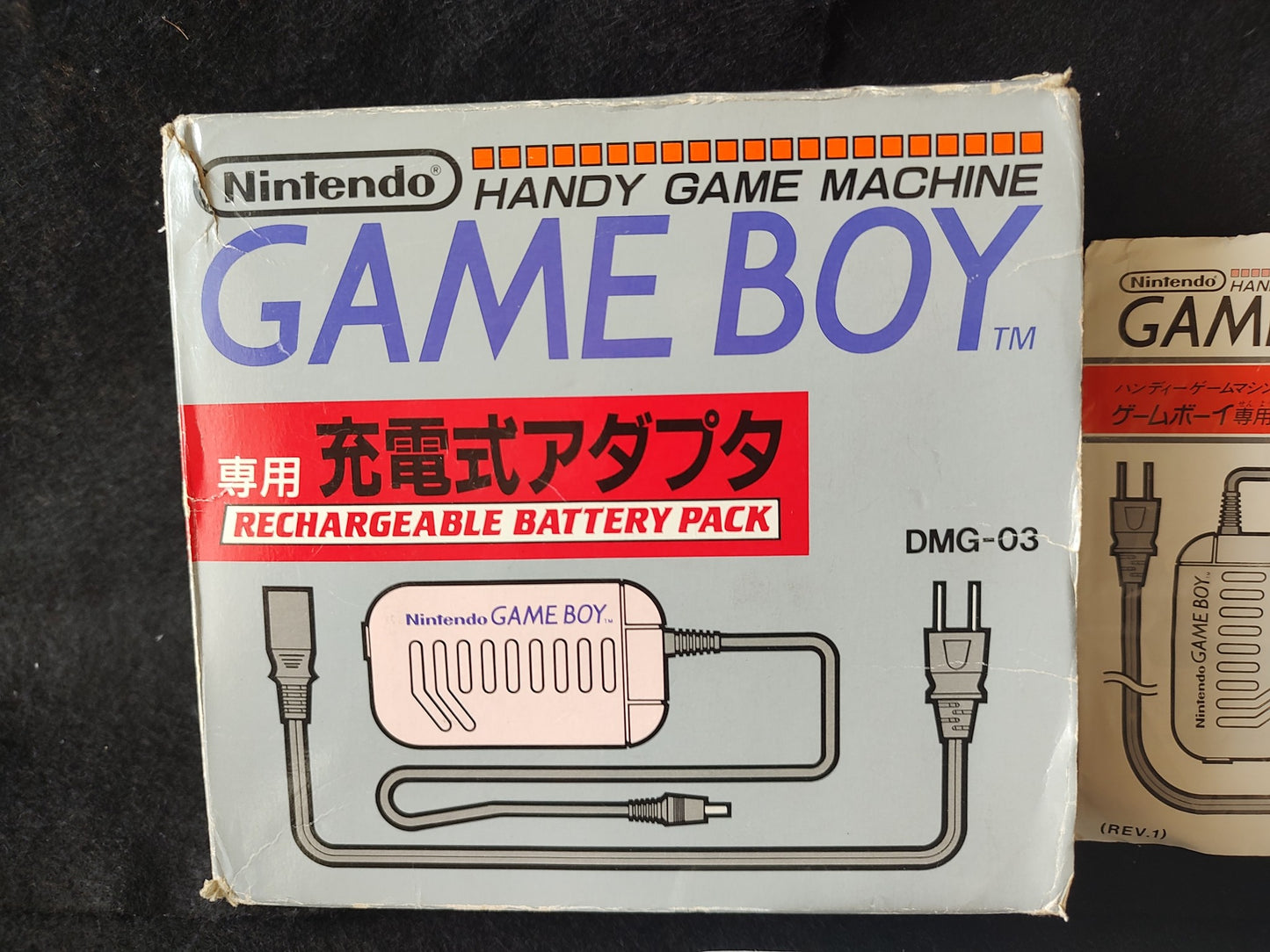 Nintendo Game boy Gray Color Console (DMG-001), W/Manual,Box set, working-g0928-