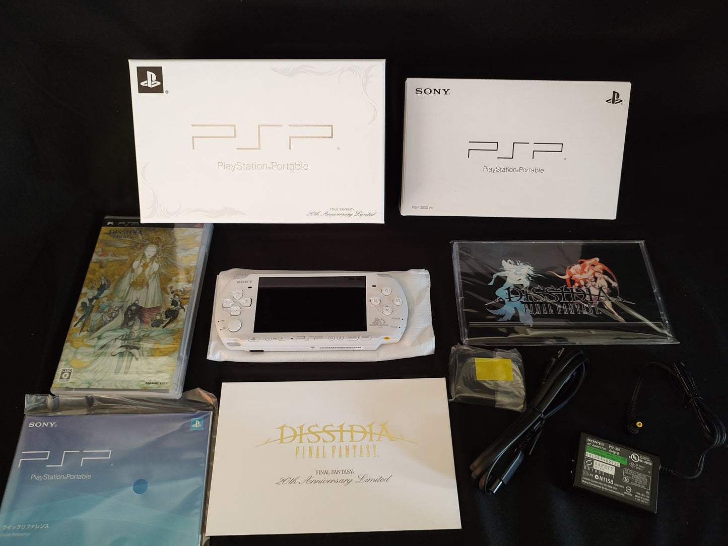 DISSIDIA FINAL FANTASY SONY PSP Limited Edition console Boxed set tested-g0930-