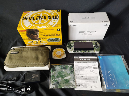 SONY PSP-3000 METAL GEAR SOLID PEACE WALKER PREMIUM PACKAGE in Box set-g1002-