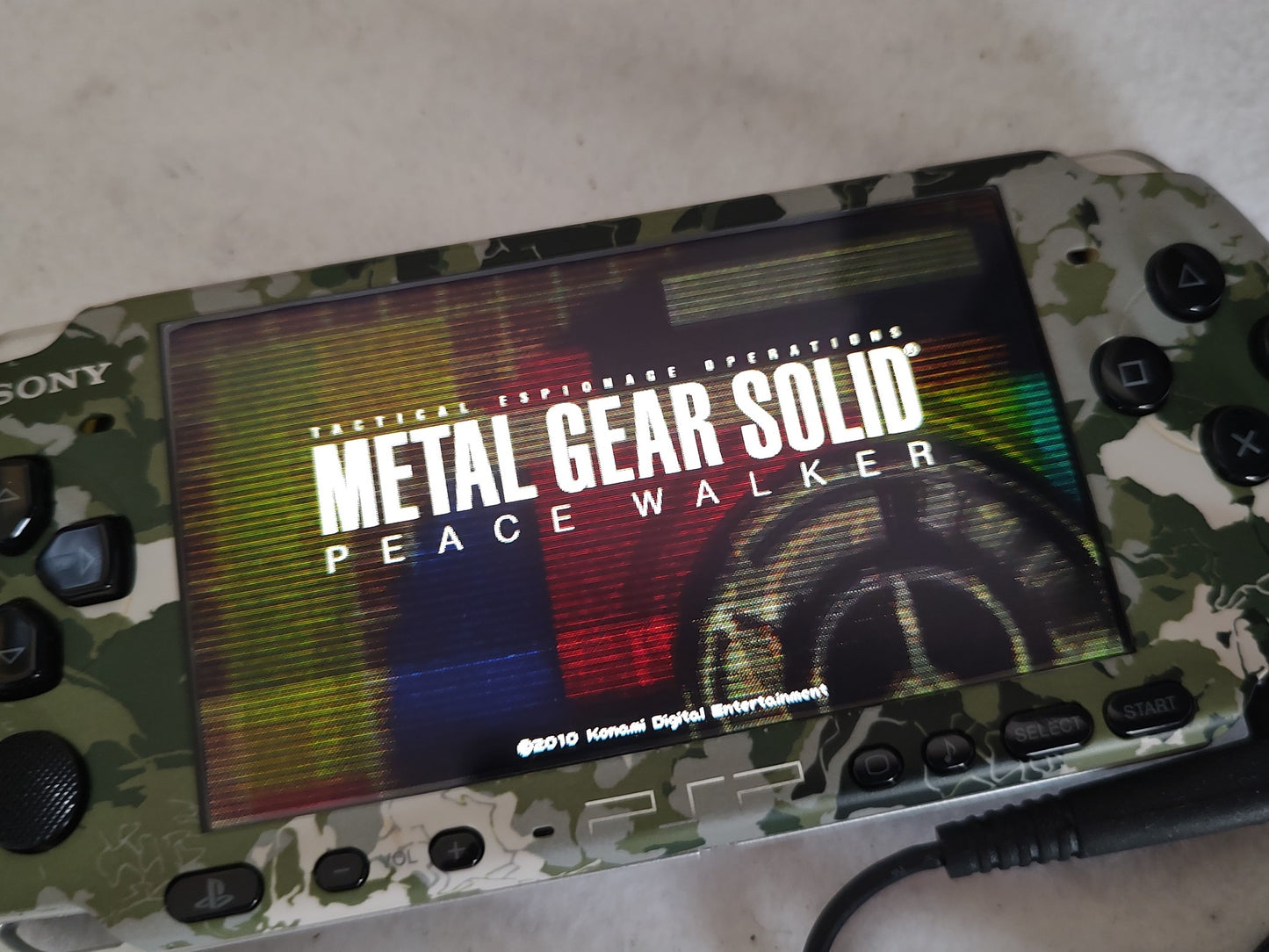 SONY PSP-3000 METAL GEAR SOLID PEACE WALKER PREMIUM PACKAGE in Box set-g1002-