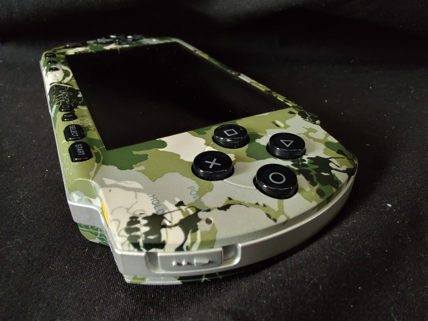 SONY PSP-3000 Console METAL GEAR SOLID Portable Camouflage Ver, Working-g1007