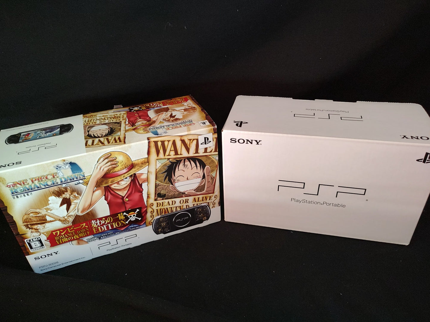 SONY Playstation Portable PSP Console One Piece Limited Box set, Working-g1007-