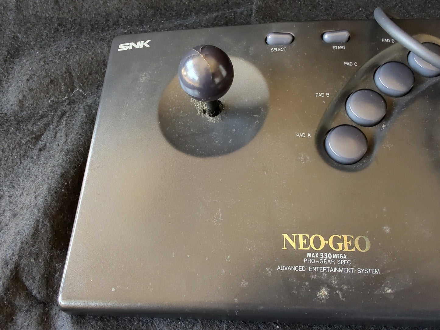 SNK NEO GEO Fighting JOY STICK Controller AES ROM /Tested and work OK-g1012-