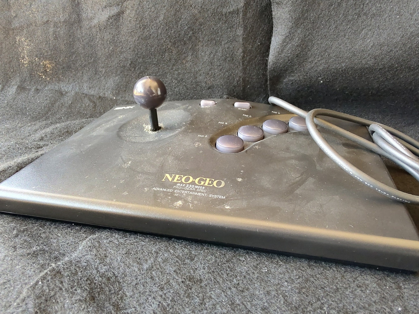 SNK NEO GEO Fighting JOY STICK Controller AES ROM /Tested and work OK-g1012-