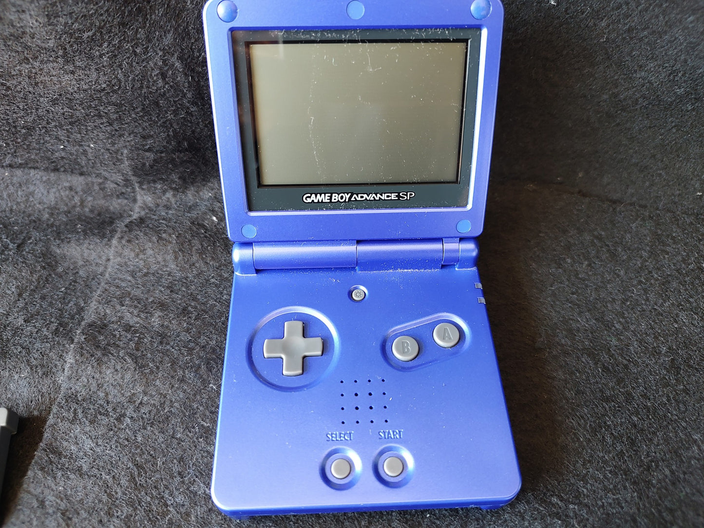 Nintendo GAMEBOY ADVANCE SP Blue Console and Game set-g1012-