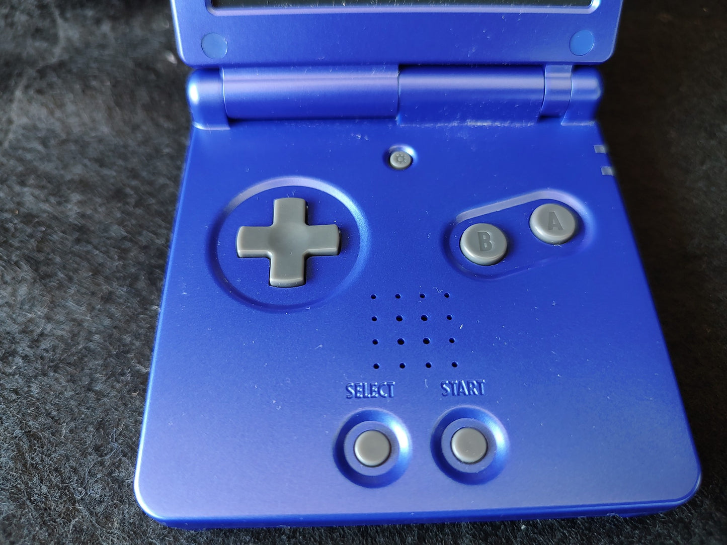 Nintendo GAMEBOY ADVANCE SP Blue Console and Game set-g1012-