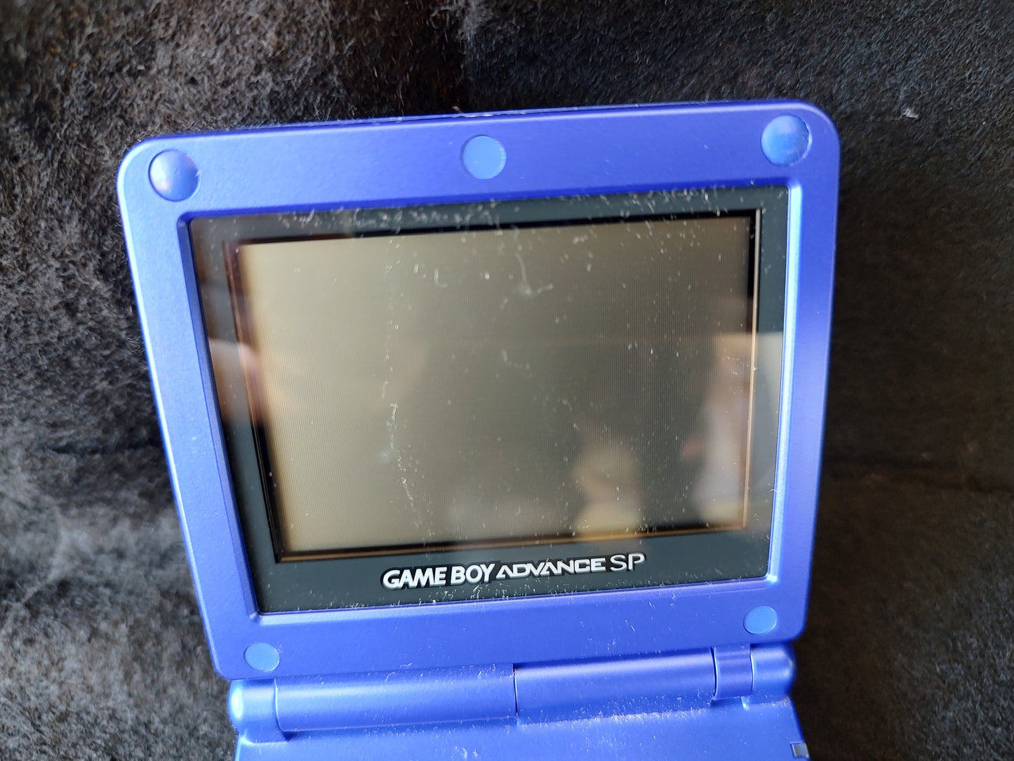 Nintendo GAMEBOY ADVANCE SP Blue Console and Game set-g1012-