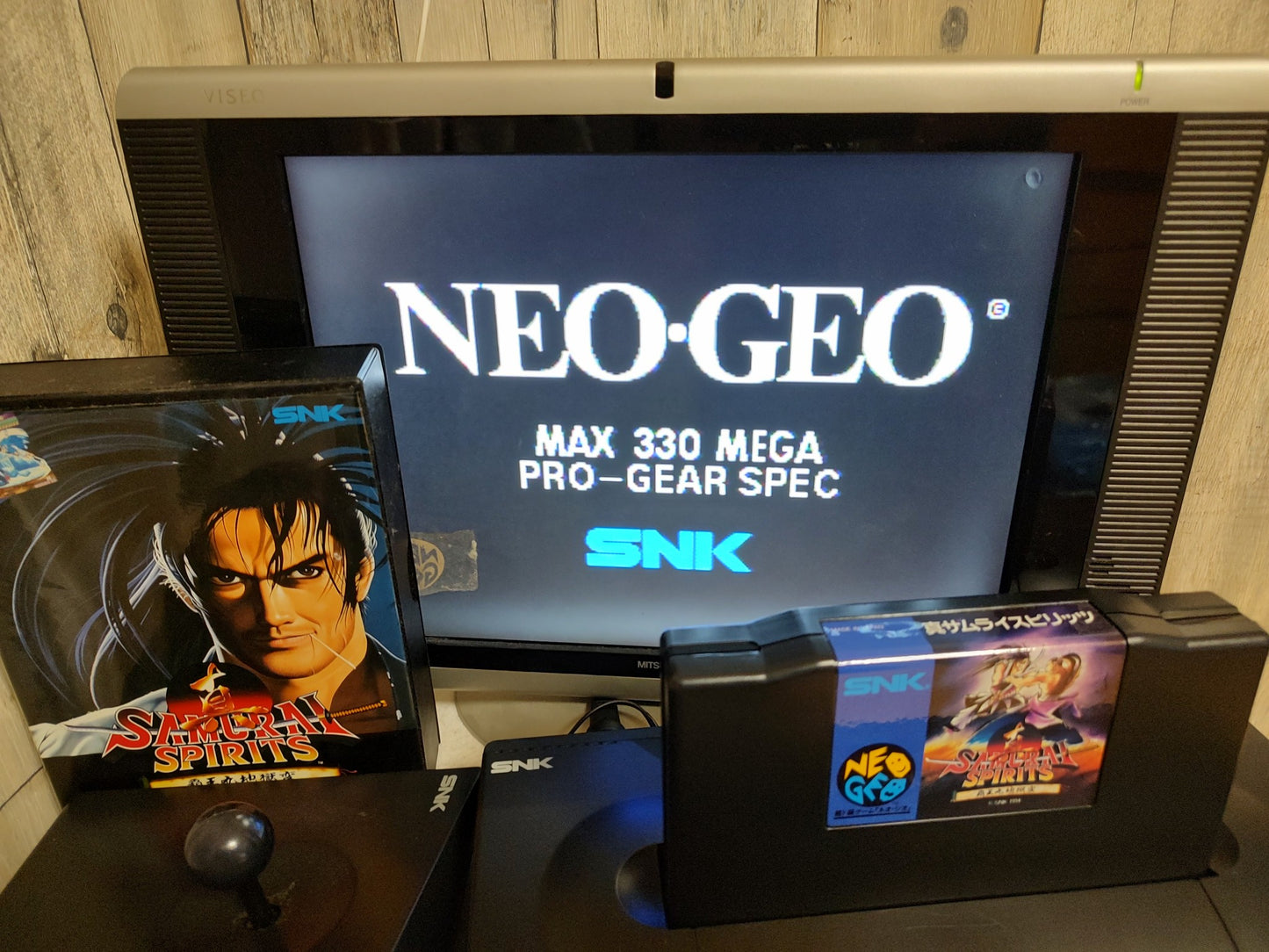 Shin Samurai Spirits (Samurai Shodown 2) SNK NEOGEO AES w/Box, Working-g1012-2