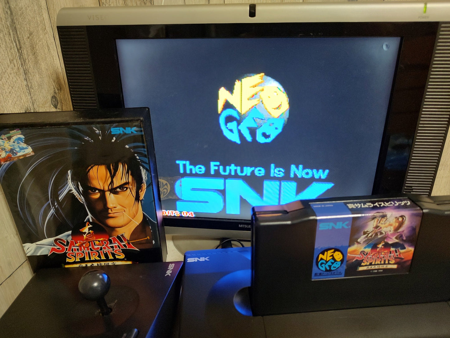 Shin Samurai Spirits (Samurai Shodown 2) SNK NEOGEO AES w/Box, Working-g1012-2