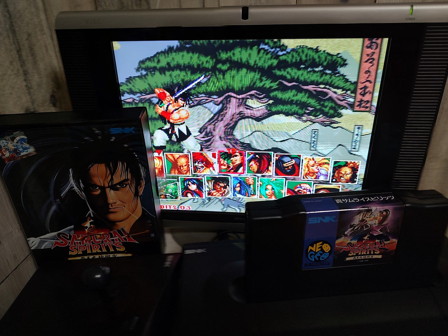 Shin Samurai Spirits (Samurai Shodown 2) SNK NEOGEO AES w/Box, Working-g1012-2