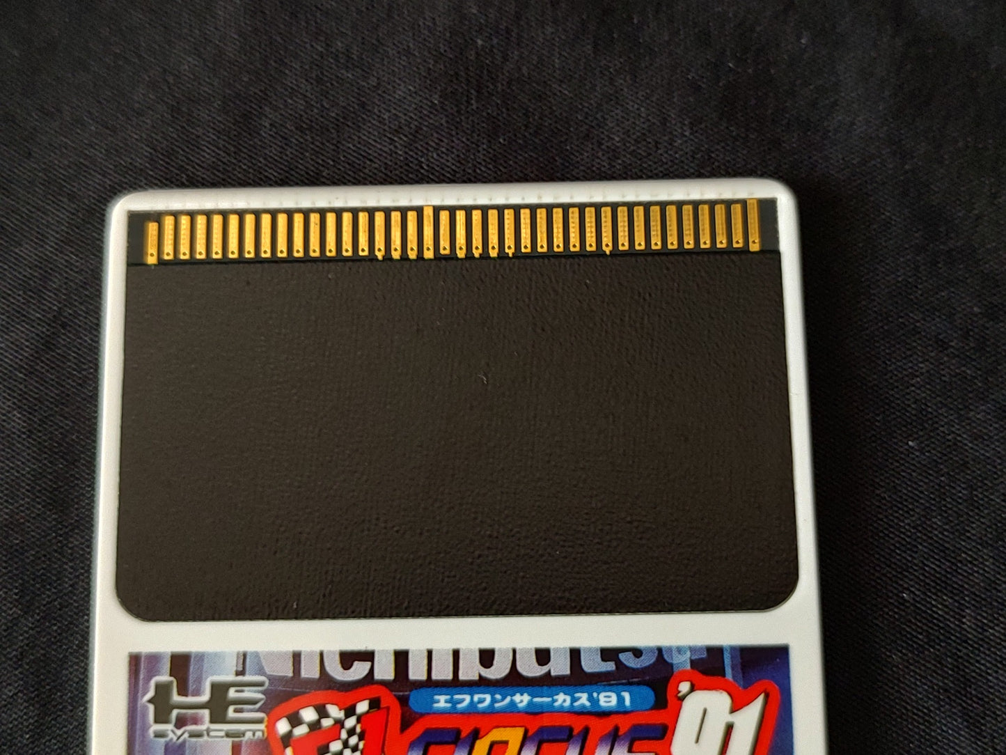 F1 Circus World Champion set NEC PC Engine TurboGrafx-16 PCE games-g1023-