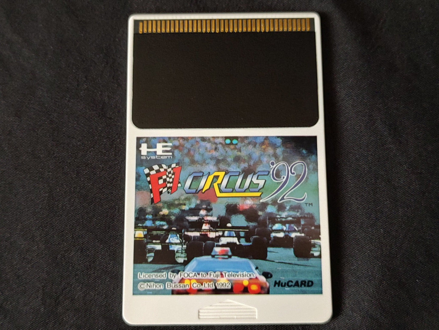 F1 Circus World Champion set NEC PC Engine TurboGrafx-16 PCE games-g1023-