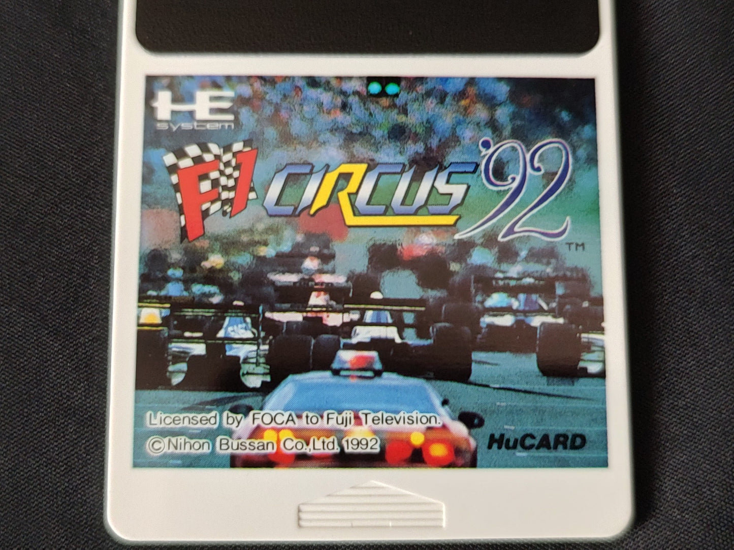 F1 Circus World Champion set NEC PC Engine TurboGrafx-16 PCE games-g1023-