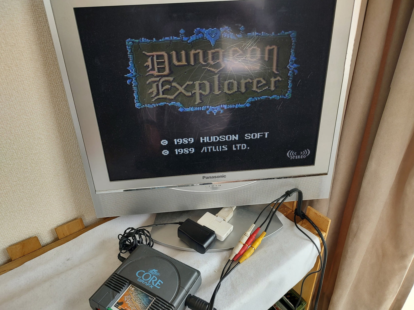 Dungeon Explorer NEC PC Engine TurboGrafx-16 PCE games, Working-g1023-