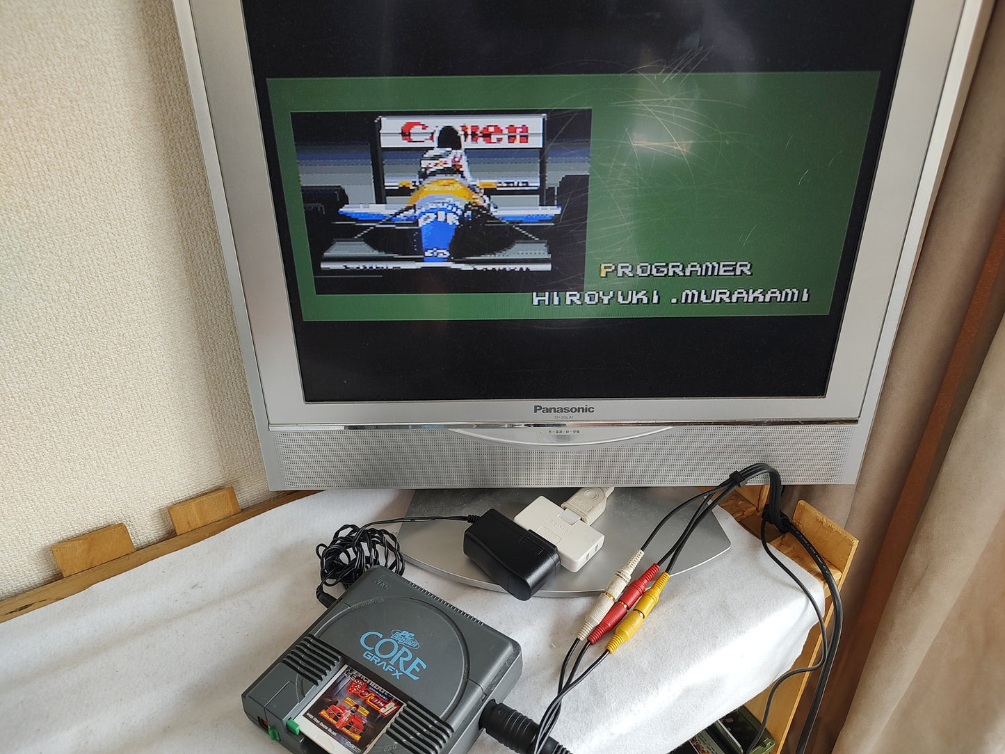 F1 Circus World Champion set NEC PC Engine TurboGrafx-16 PCE games-g1023-