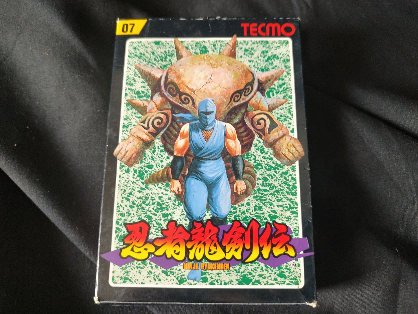 Ninja Ryukenden Ninja Gaiden Famicom FC Cartridge,w/Manual,Box, Working-g1108-