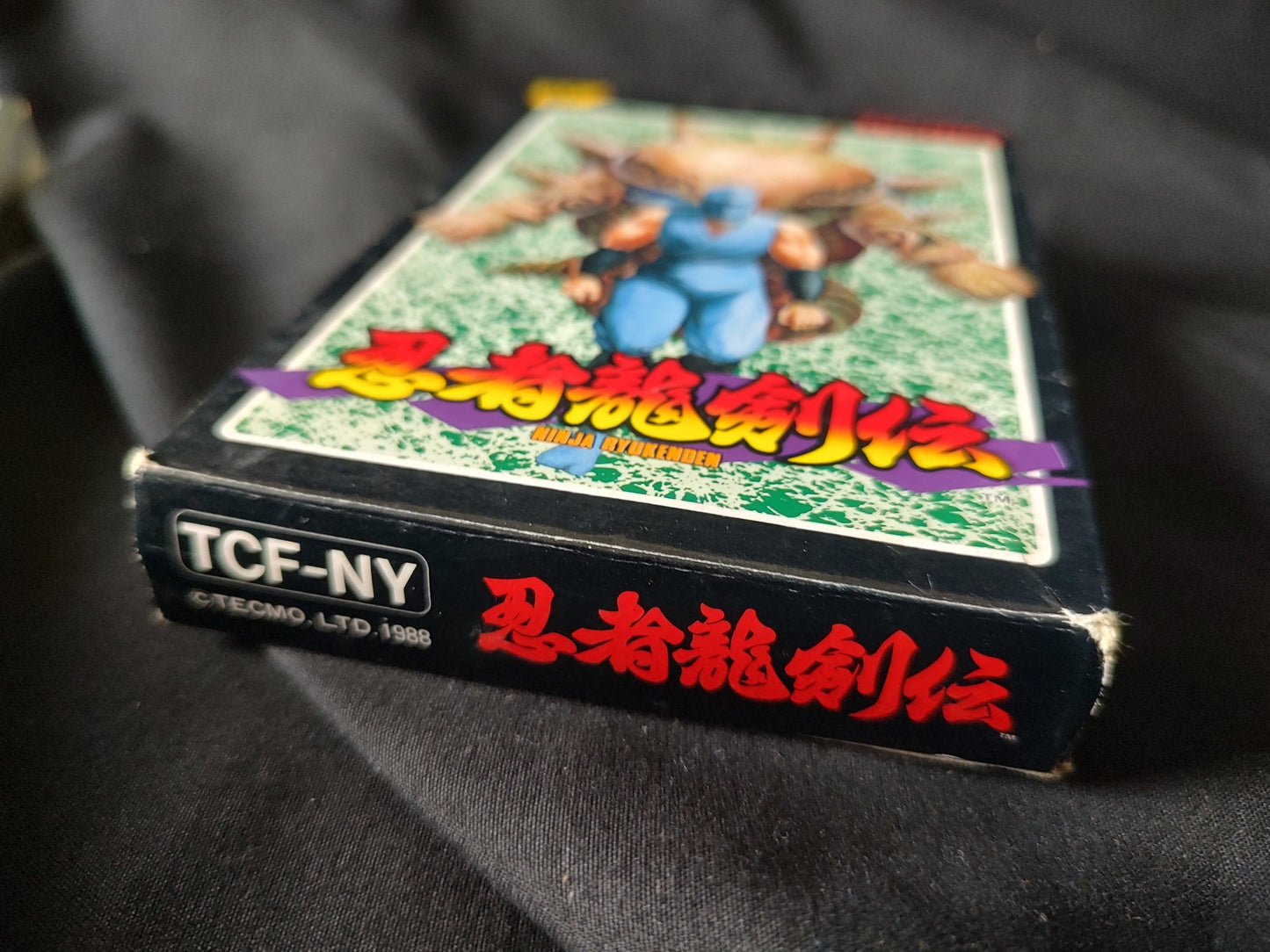 Ninja Ryukenden Ninja Gaiden Famicom FC Cartridge,w/Manual,Box, Working-g1108-