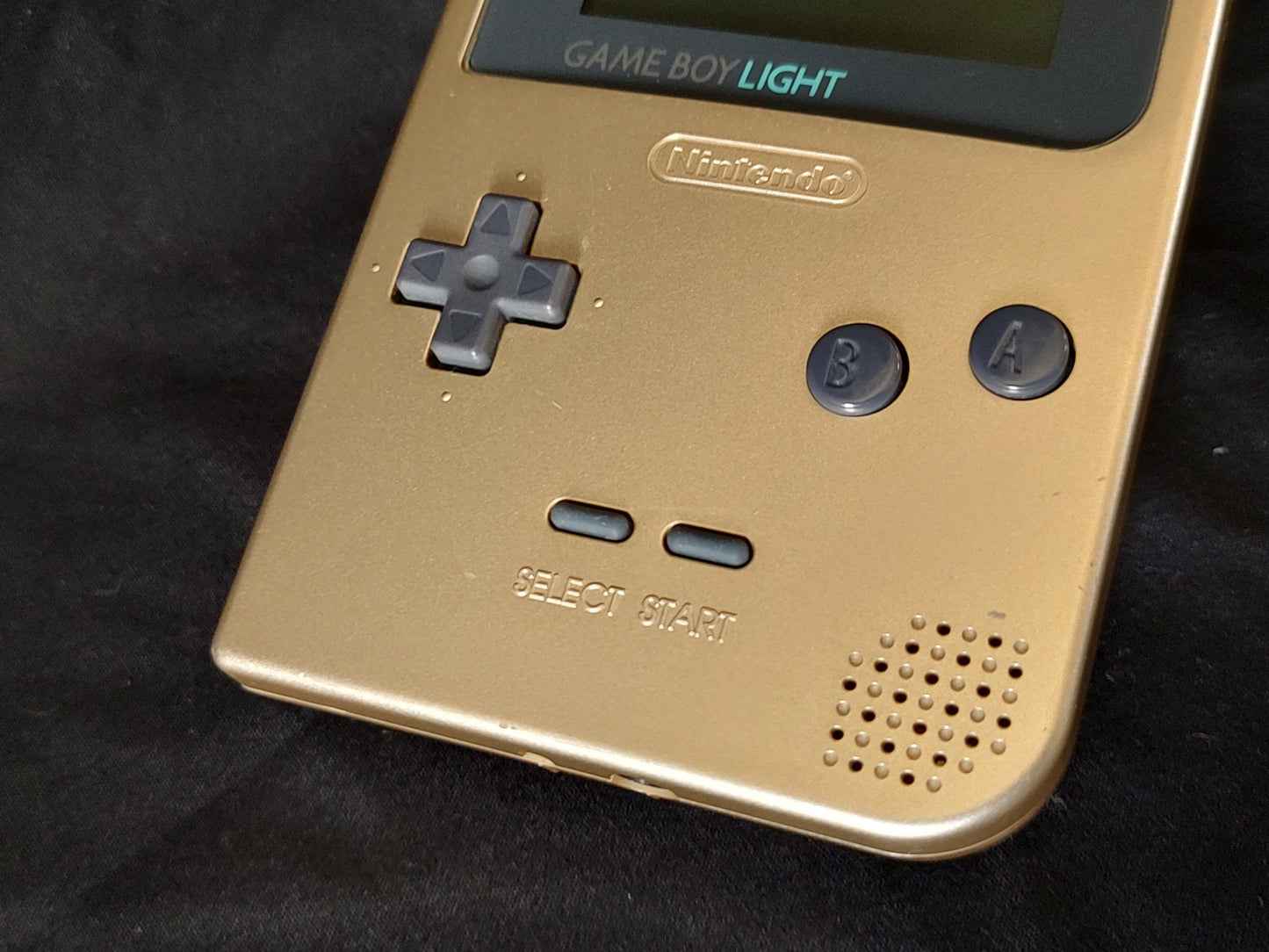 Used, Nintendo Gameboy Light Gold color console MGB-101/ Working-g1111-