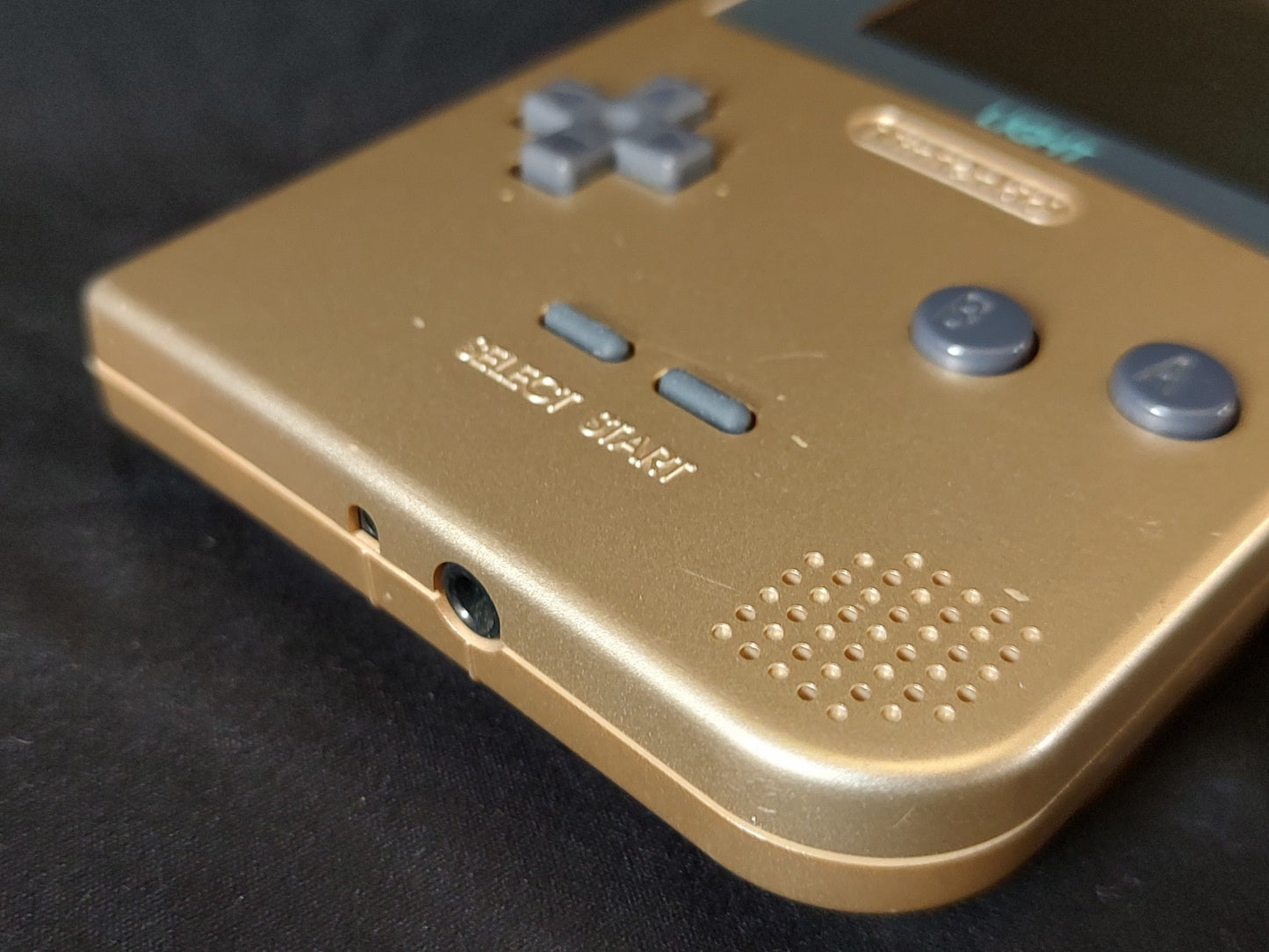 Used, Nintendo Gameboy Light Gold color console MGB-101/ Working-g1111-