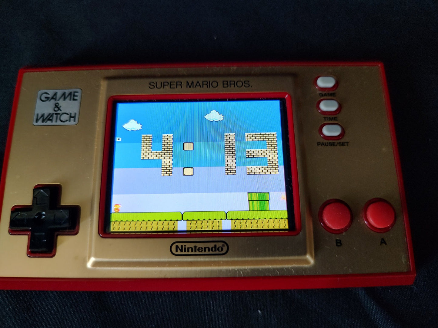 Used, Nintendo Game and Watch Console Super Mario Bros HXA-001, Working-g1111-