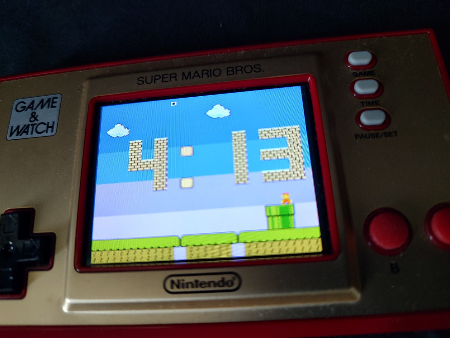 Used, Nintendo Game and Watch Console Super Mario Bros HXA-001, Working-g1111-