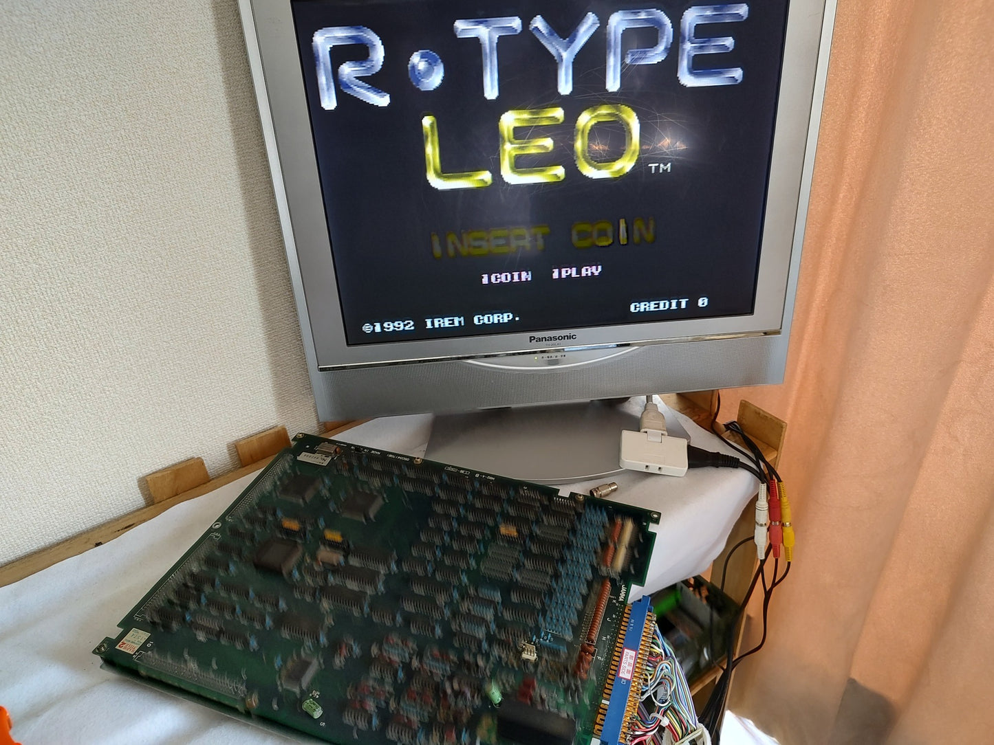 CONVERSION JAMMA IREM R-TYPE LEO Arcade PCB System JAMMA Board, Working-g1111-