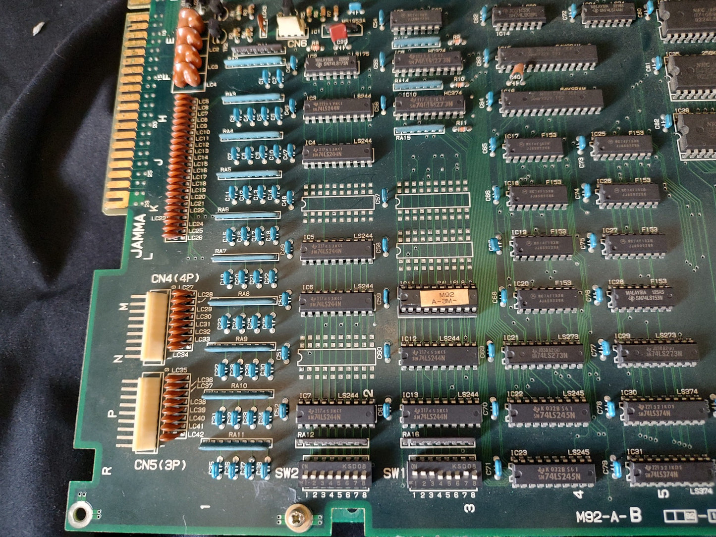 CONVERSION JAMMA IREM R-TYPE LEO Arcade PCB System JAMMA Board, Working-g1111-