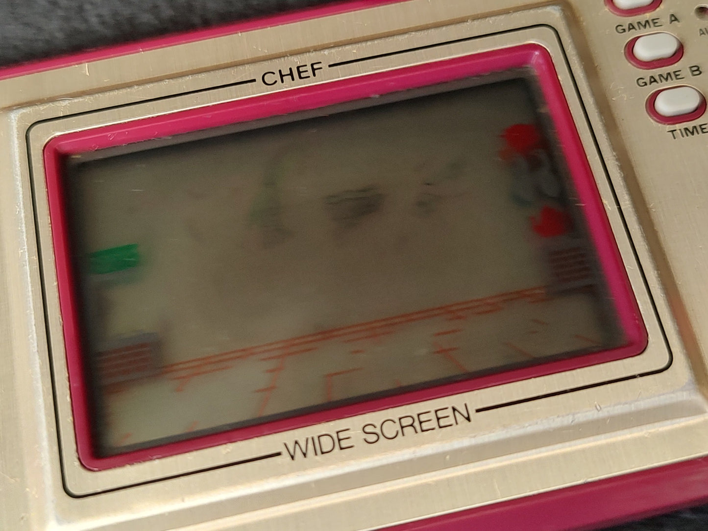 Defective, For parts Nintendo Game & Watch CHEF FP-24 Handheld game Japan-g1112- - Hakushin Retro Game shop