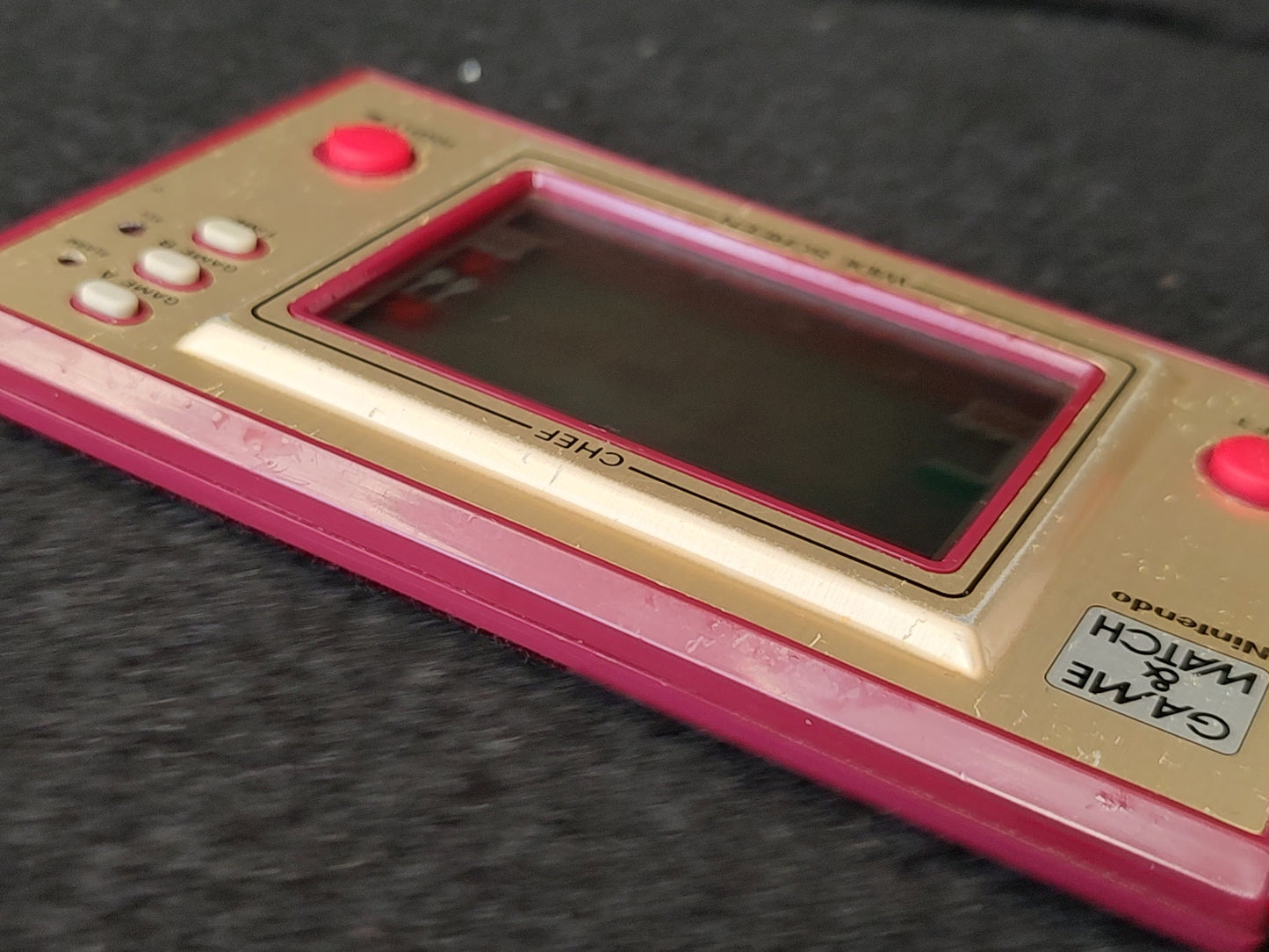 Defective, For parts Nintendo Game & Watch CHEF FP-24 Handheld game Japan-g1112- - Hakushin Retro Game shop