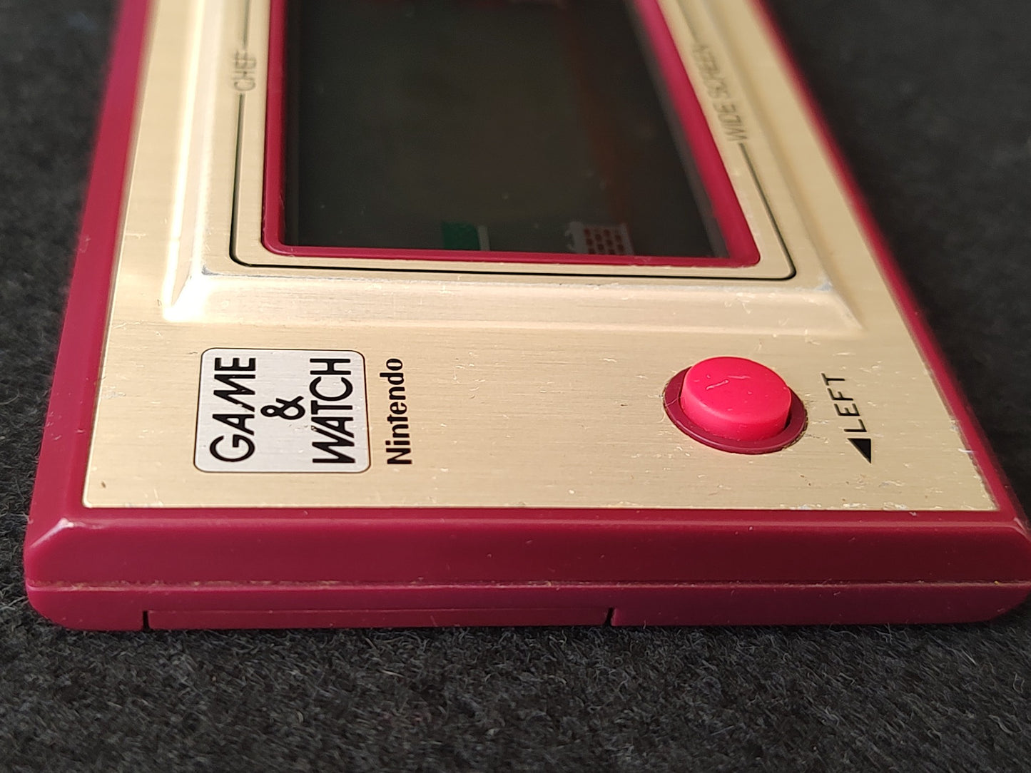 Defective, For parts Nintendo Game & Watch CHEF FP-24 Handheld game Japan-g1112- - Hakushin Retro Game shop