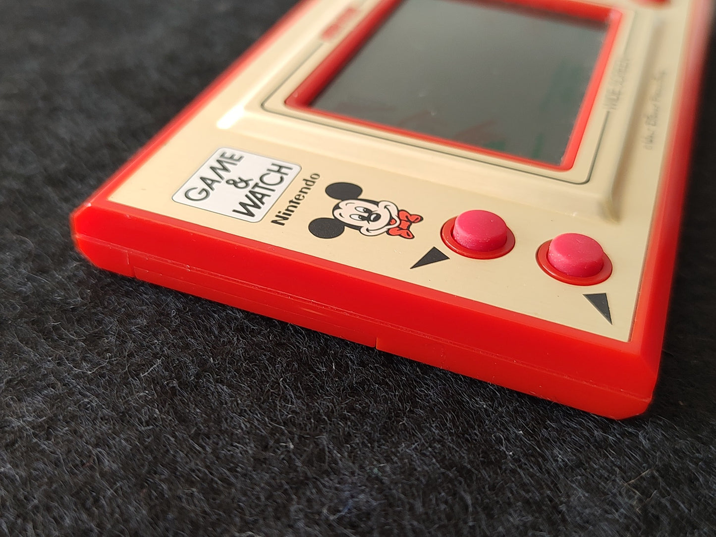 Vintage Nintendo Game & Watch Mickey Mouse. Handheld game, Working -g1114-