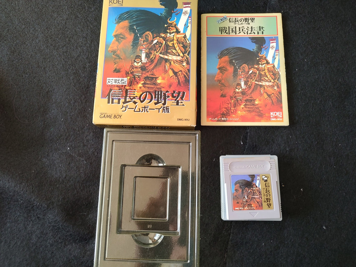 NOBUNAGA NO YABO 1 and 2 (NOBUNAGA’S AMBITION) Gameboy cartridge set-g1114-