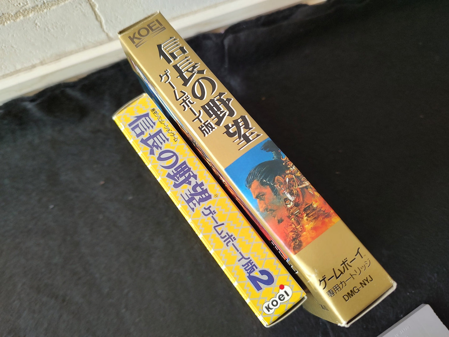 NOBUNAGA NO YABO 1 and 2 (NOBUNAGA’S AMBITION) Gameboy cartridge set-g1114-
