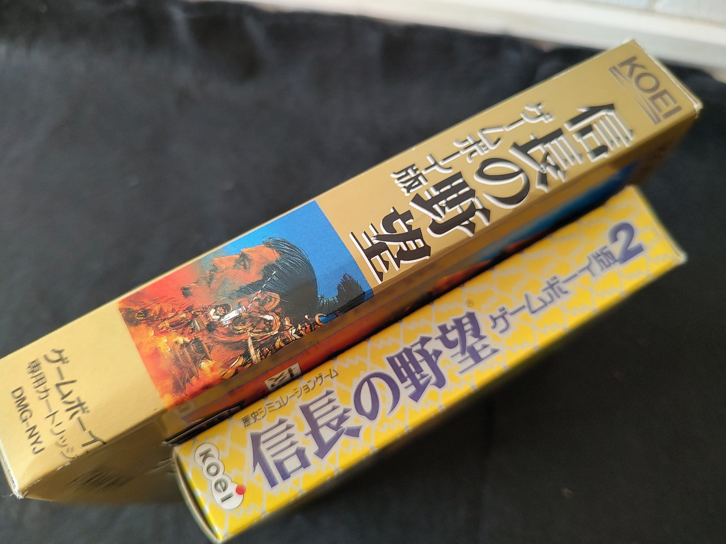 NOBUNAGA NO YABO 1 and 2 (NOBUNAGA’S AMBITION) Gameboy cartridge set-g1114-