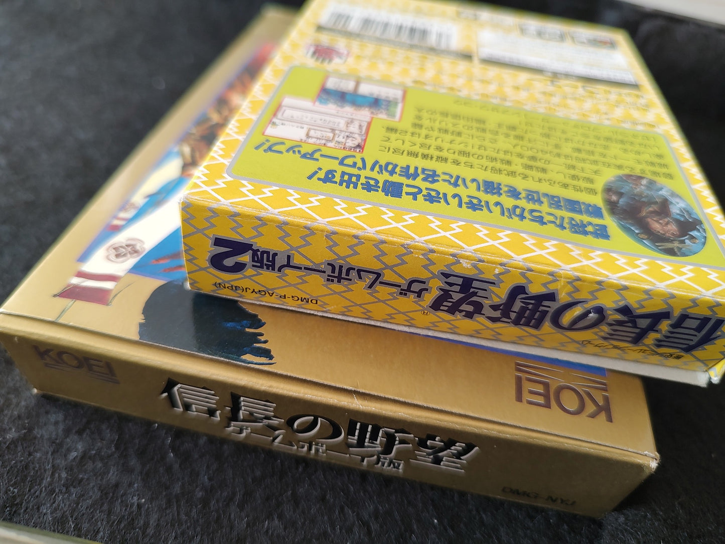 NOBUNAGA NO YABO 1 and 2 (NOBUNAGA’S AMBITION) Gameboy cartridge set-g1114-