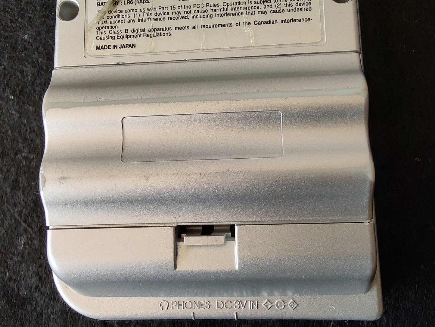 Nintendo Game boy Light Silver color console MGB-101, w/Manual, Box set-g1114-