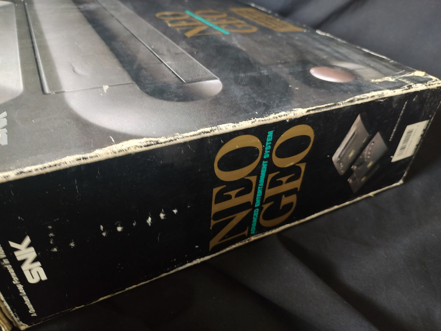 SNK NEOGEO AES ROM cartridge system Console NEO-0, w/PSU, Pad, Box set-g1115-