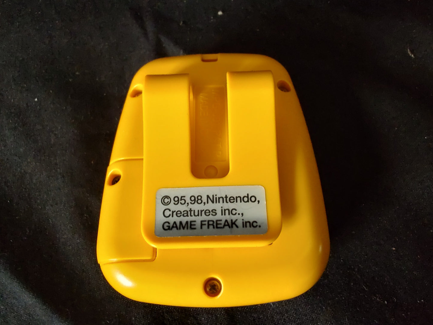 Nintendo Pocket Pikachu w/Manual and Box 1998 Pokemon Pedometer Not tested-g1122