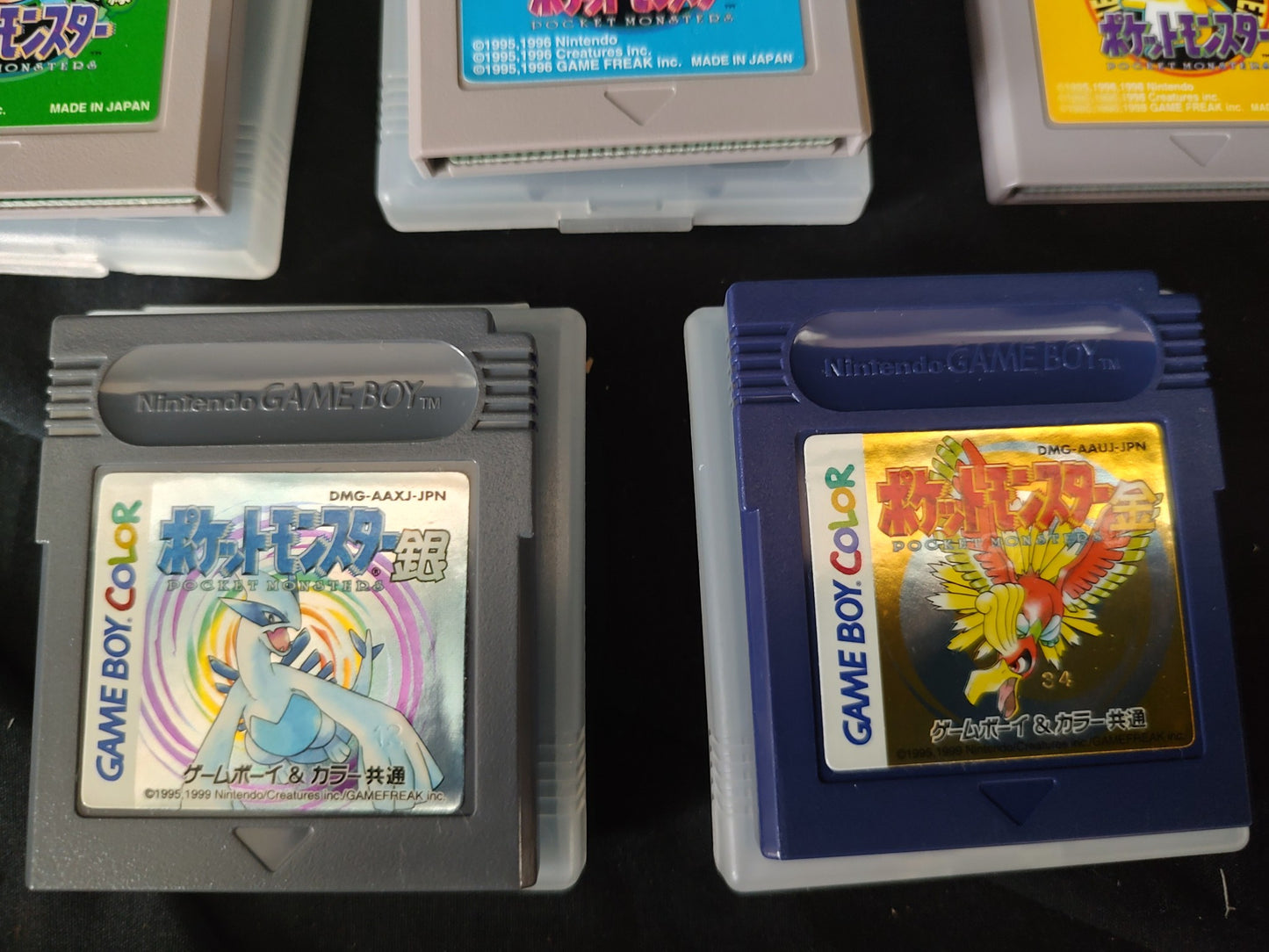 Whole sale Lot of 5 Pocket Monster Pokemon games Gameboy GB set-g1122-