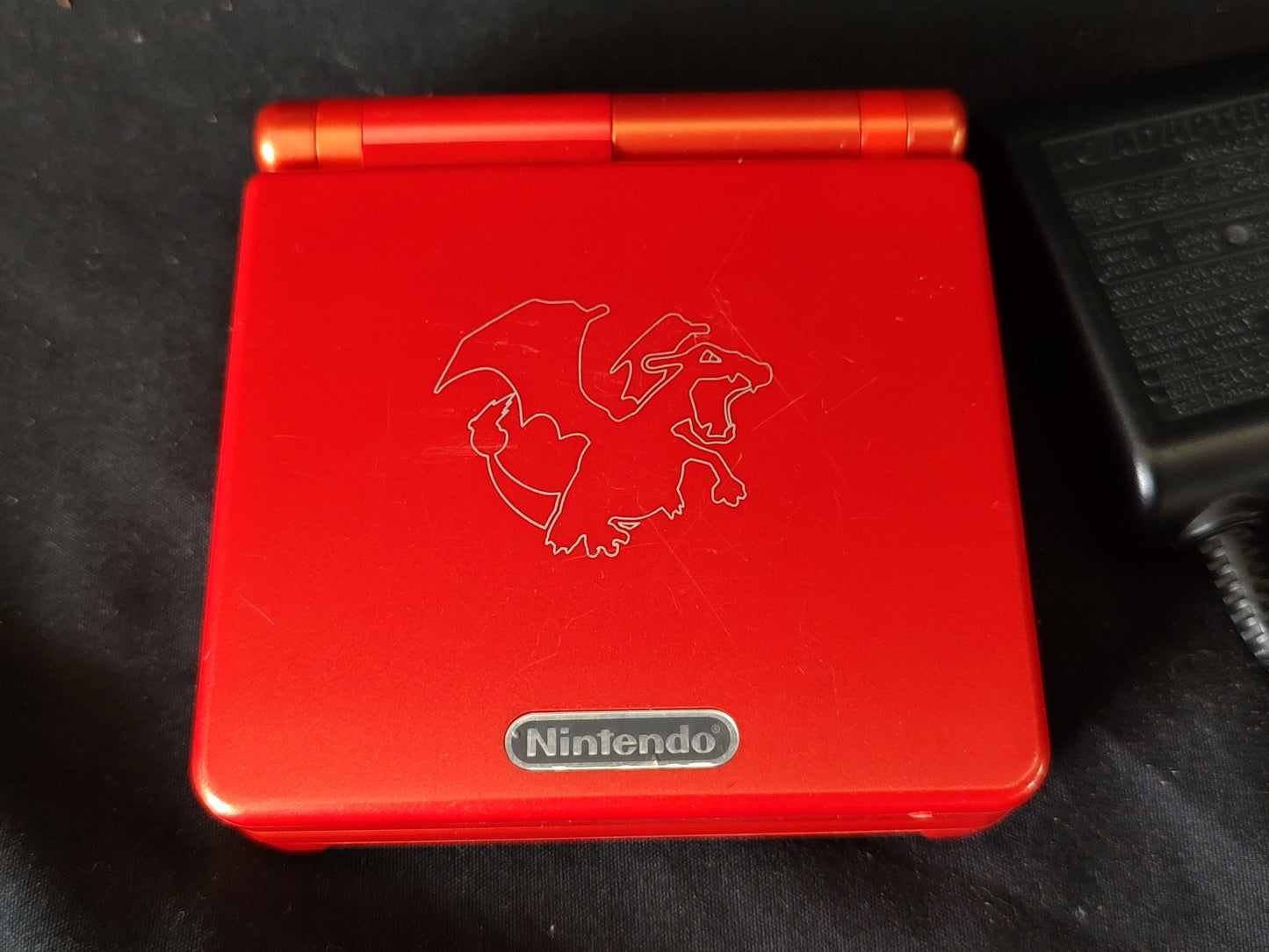 For parts Pokemon Charizard (Lizardon) LIMITED GAMEBOY ADVANCE SP Console-g1122-