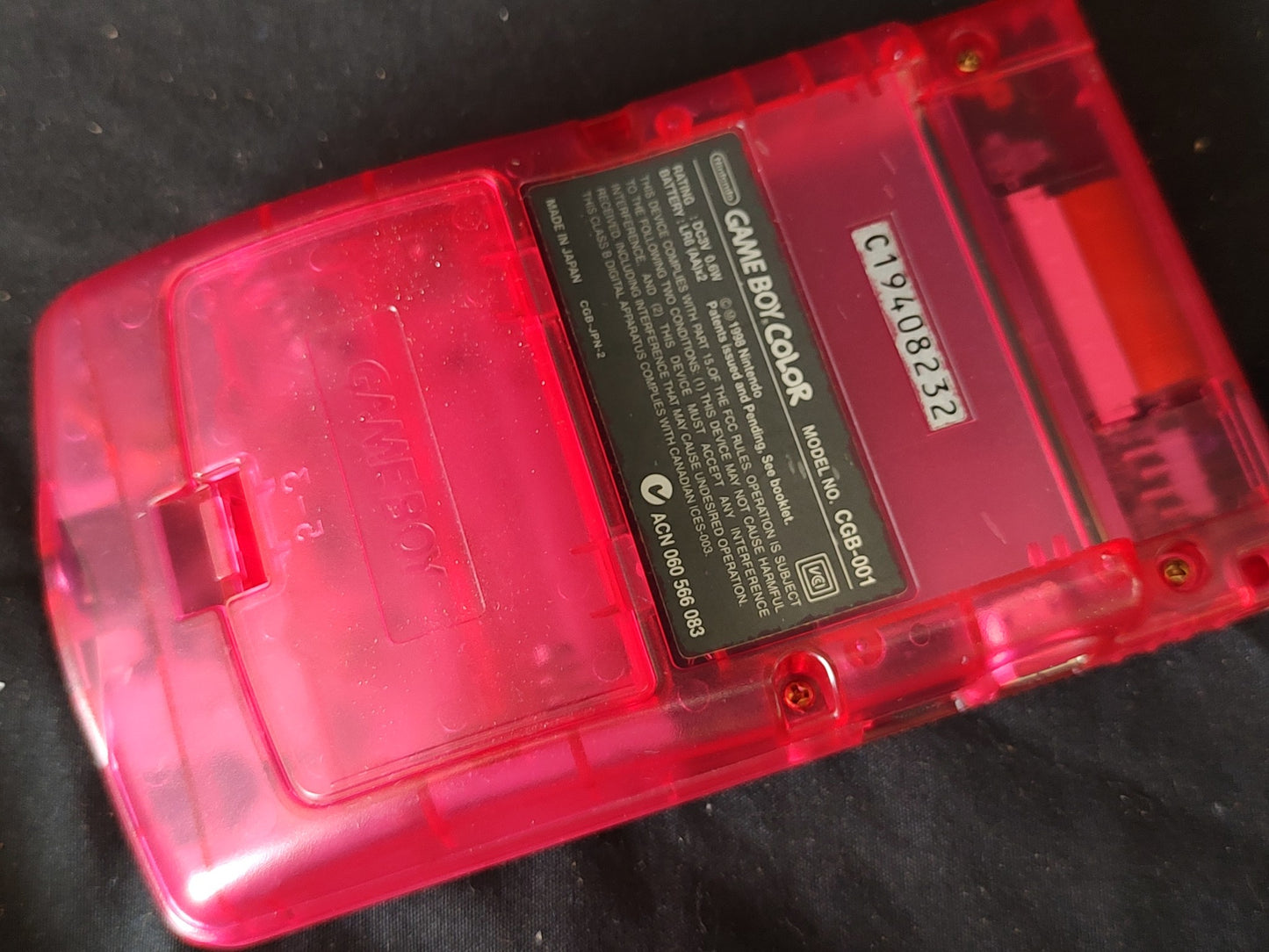 Nintendo Gameboy Color Sakura Taisen Sakura Wars Limited edition console-g1122-