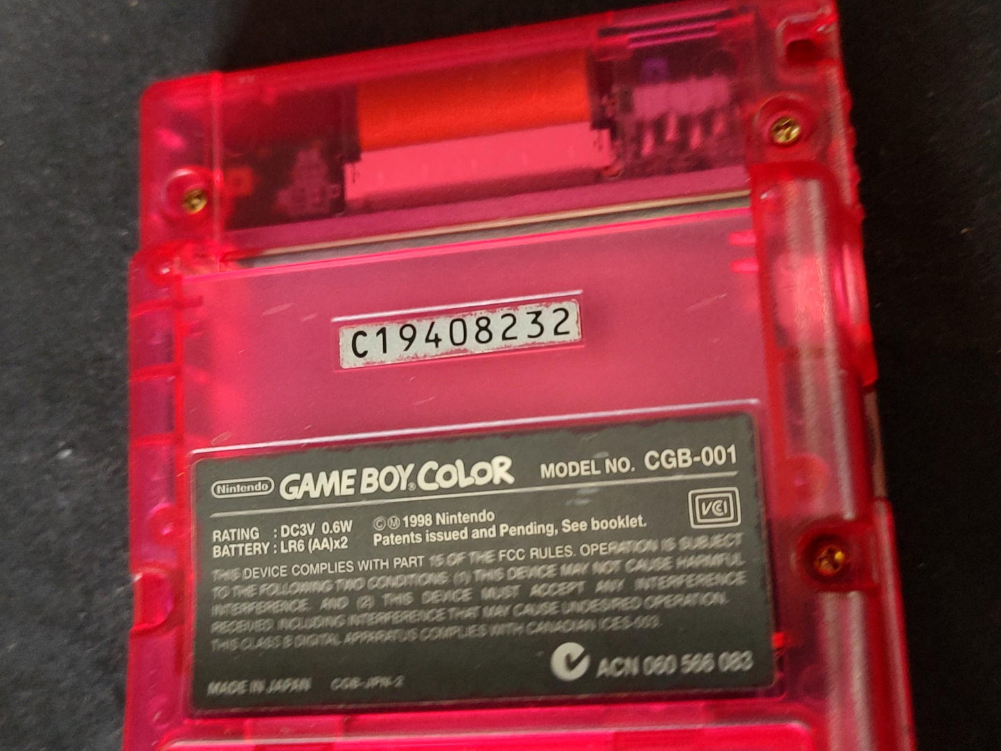 Nintendo Gameboy Color Sakura Taisen Sakura Wars Limited edition console-g1122-