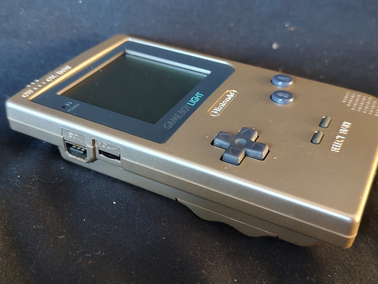 Used, Nintendo Gameboy Light Gold color console MGB-101/ Working-g1125-