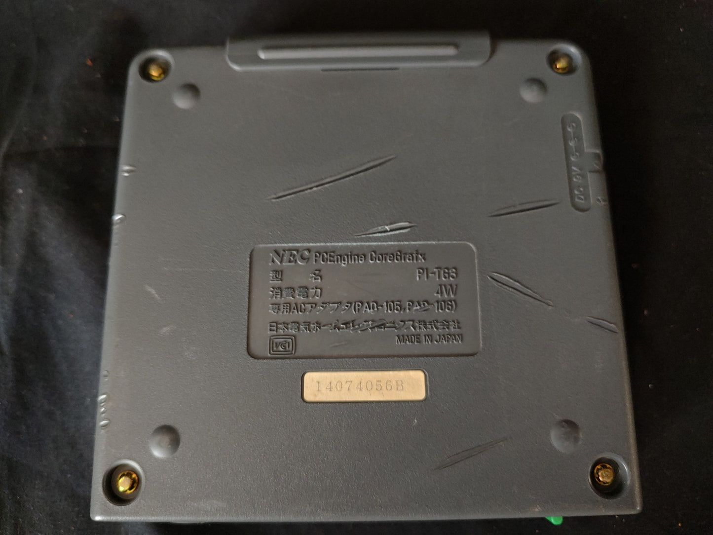 NEC PC Engine Coregrafx Console PI-TG3, Working -g1126-3
