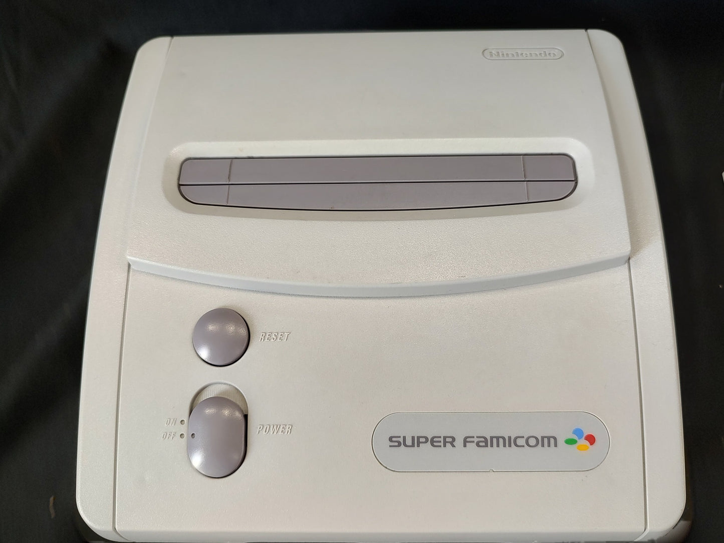 Nintendo Super Famicom Jr. (SNES) Console w/Pad, AV cable, Manual, Game-g1128-