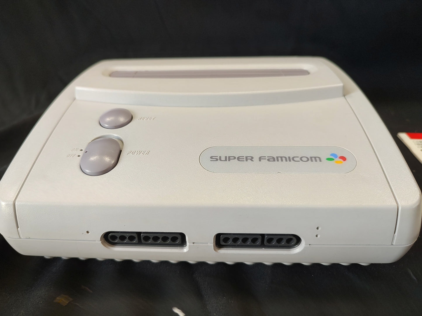 Nintendo Super Famicom Jr. (SNES) Console w/Pad, AV cable, Manual, Game-g1128-